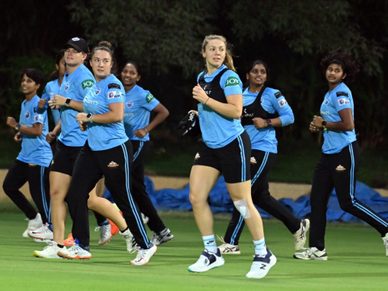 Delhi Capitals Practice Session Ahead Of Their Clash Against Gujarat Giants | WPL
