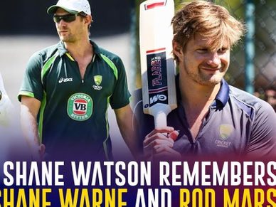 Shane Watson remembers Shane Warne and Rod Marsh | Delhi Capitals | IPL 2022