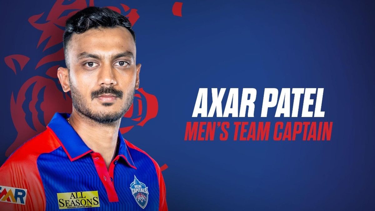 Delhi Capitals appoint Axar Patel as Men’s team Captain Delhi Capitals appoint Axar Patel as Men’s team Captain