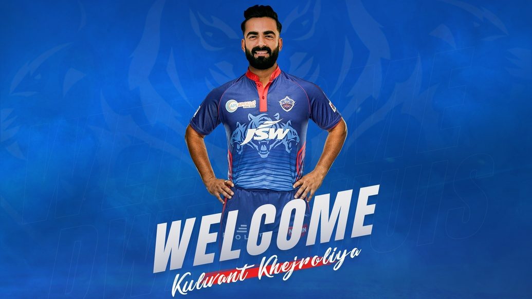 Kulwant Khejroliya replaces M Siddharth for the rest of IPL 2021