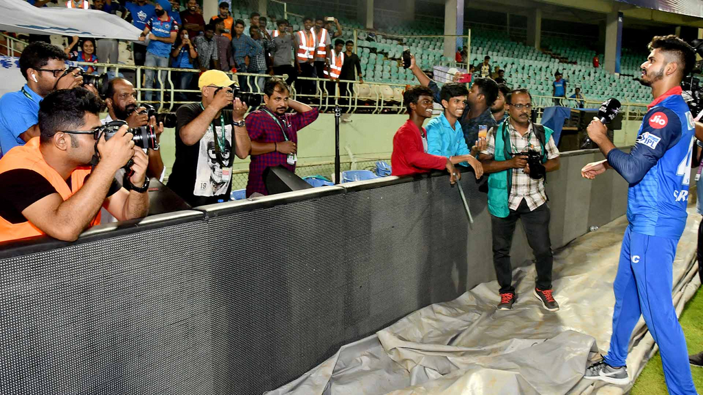 Celebrations after winning the Eliminator! Celebrations after winning the Eliminator!