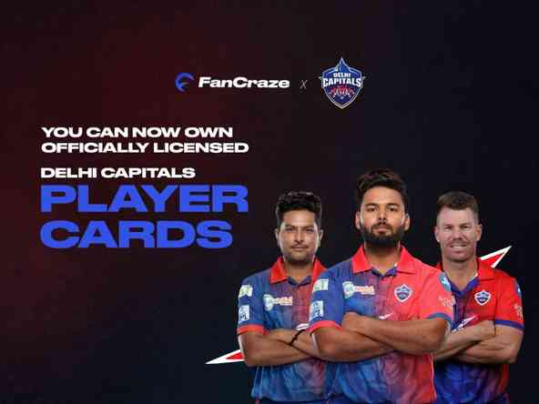 FanCraze brings the cricket metaverse to India with the launch of Player Cards of Delhi Capitals