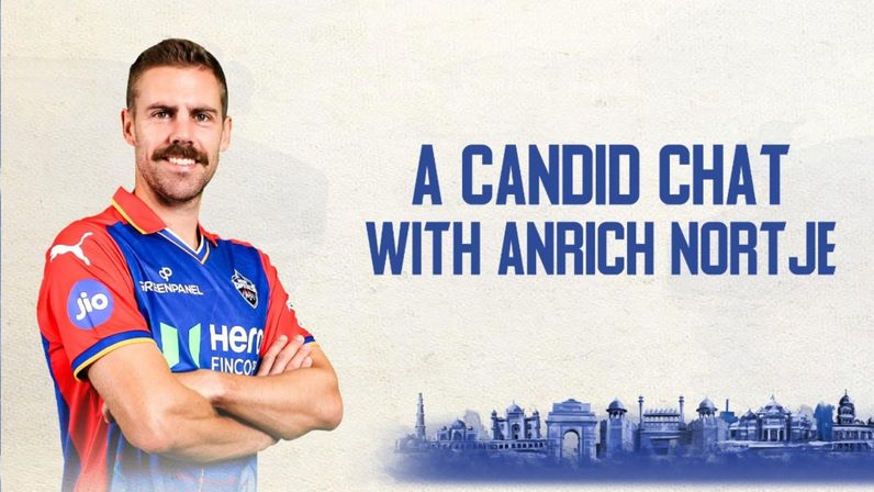 A Candid Chat With Anrich Nortje | Delhi Capitals