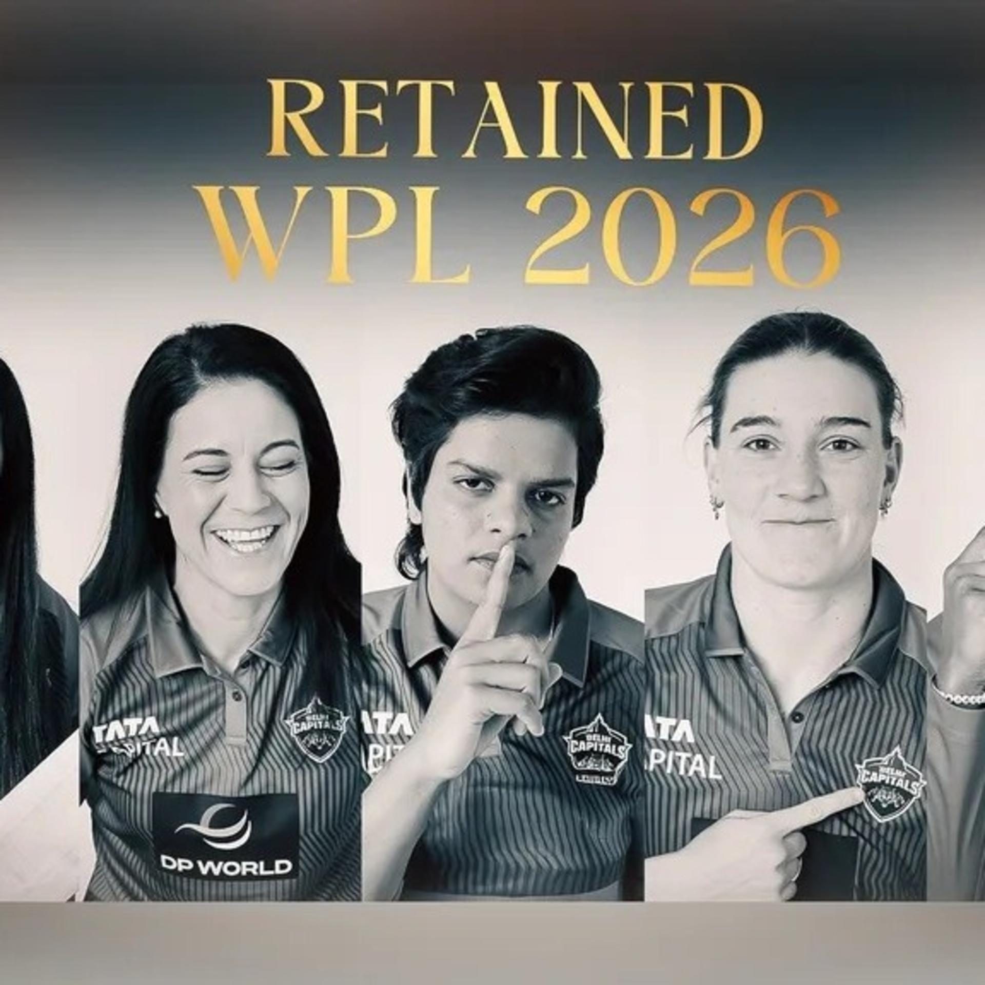 delhi-capitals-announce-retained-players-ahead-of-wpl-2026-mega-auction.Click to read full article.