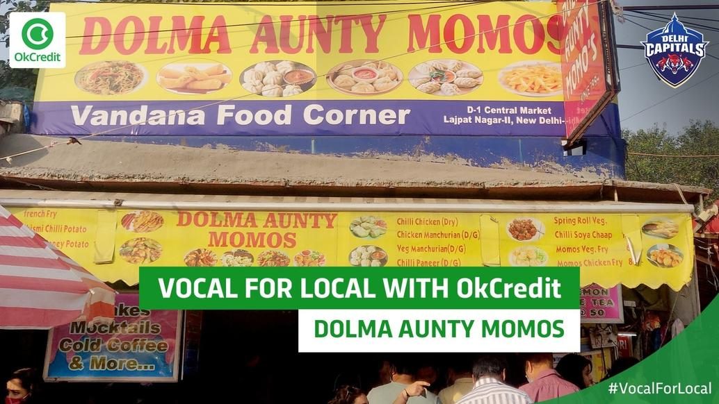Vocal for Local with OKCredit: Dolma Aunty’s Momos Vocal for Local with OKCredit: Dolma Aunty’s Momos