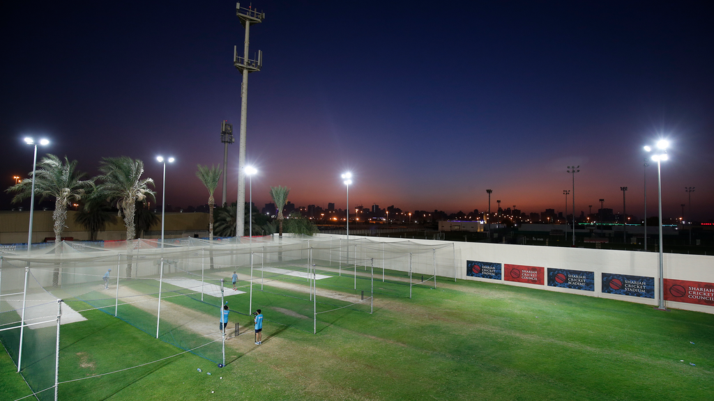 Training Session - Sharjah Cricket Stadium, UAE