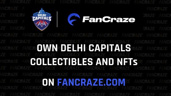Delhi Capitals associates with FanCraze, becomes first IPL franchise to launch digital collectibles and NFTs