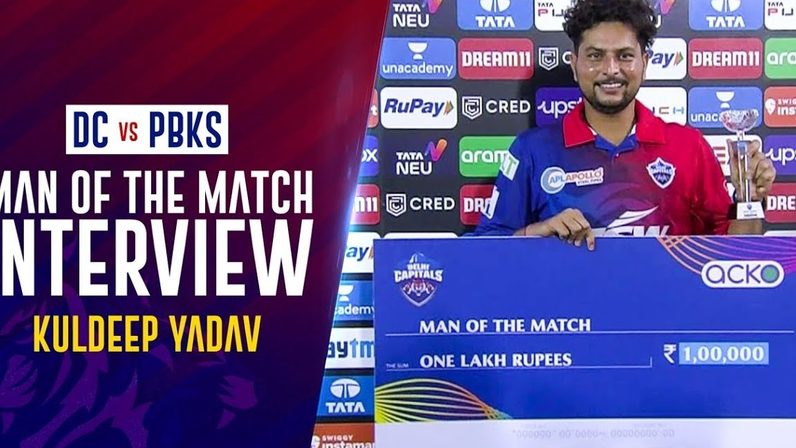 Man Of The Match Interview | Kuldeep Yadav | DC v PBKS
