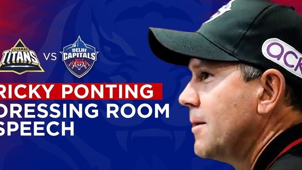 Ricky Ponting's Dressing Room Speech | GT v DC | IPL 2022