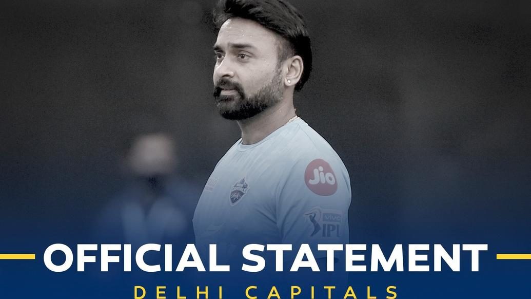 STATEMENT FROM DELHI CAPITALS - Amit Mishra