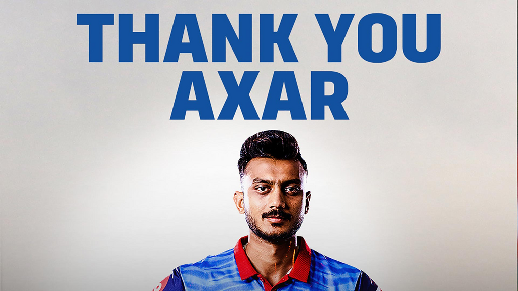 Thank You Axar Patel