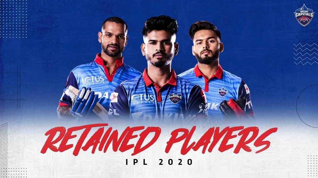 Delhi Capitals reveal list of retained players ahead of VIVO IPL 2020 Auction