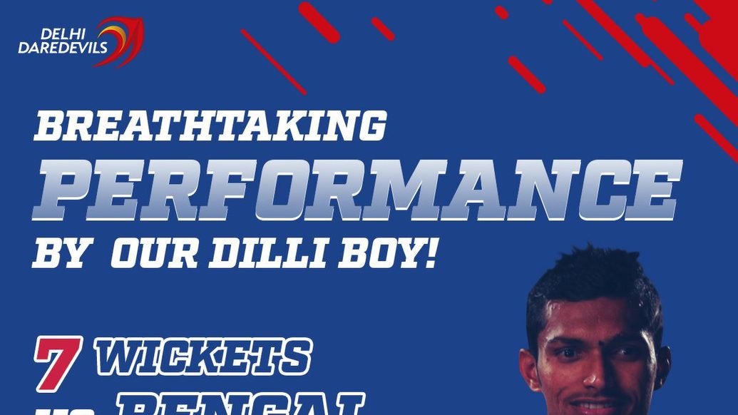 #DilliBoy Saini takes Delhi into Ranji final