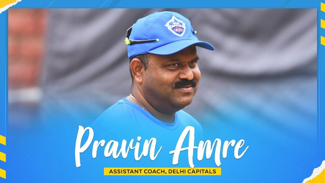 Pravin Amre Returns to Delhi Capitals as Assistant Coach Pravin Amre Returns to Delhi Capitals as Assistant Coach