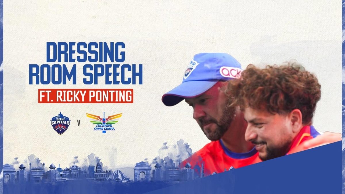 dressing-room-speech-ft-ricky-ponting-dc-v-lsg-delhi-capitals.Click to read full article.