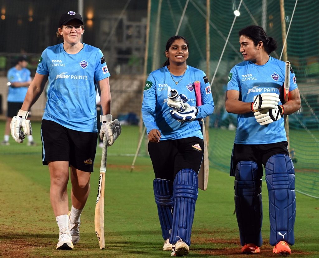 Delhi Capitals Practice Session Ahead Of Their Clash Against Gujarat Giants | WPL