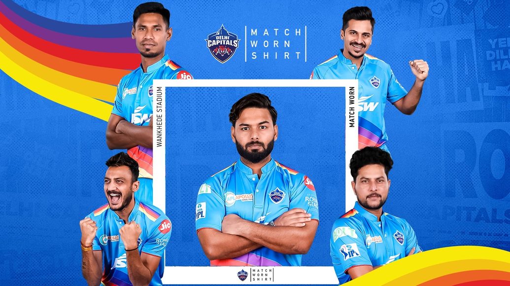 Delhi Capitals' special match-worn shirts to go up for auctions