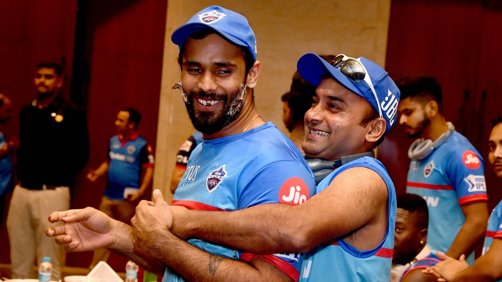 Celebrations after winning the Eliminator! Celebrations after winning the Eliminator!