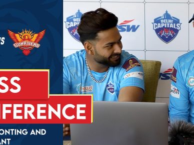 DC v SRH | Virtual Press Conference | Ricky Ponting & Rishabh Pant | IPL 2021
