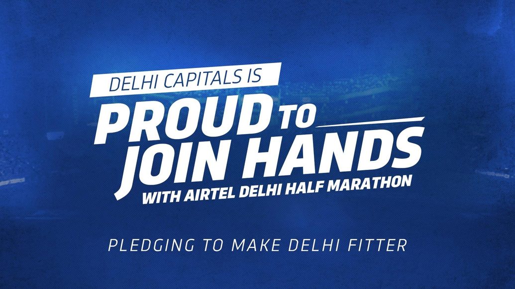 Delhi Capitals Associates with Airtel Delhi Half Marathon