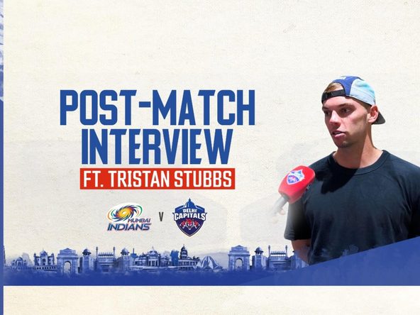 Post-Match Interview ft. Tristan Stubbs | MI V DC | IPL 2024