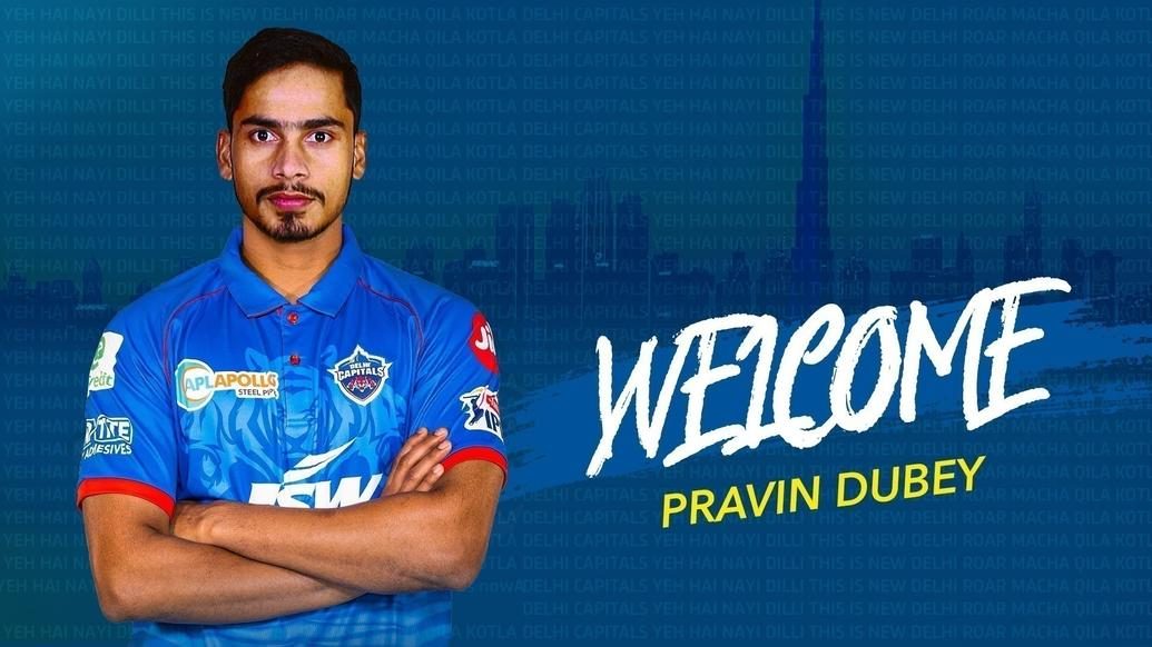 Delhi Capitals sign Pravin Dubey as replacement for injured Amit Mishra Delhi Capitals sign Pravin Dubey as replacement for injured Amit Mishra