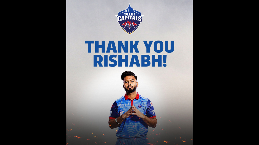 Thank You Rishabh Pant Thank You Rishabh Pant