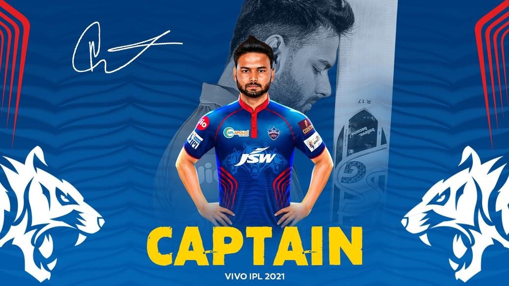 Rishabh Pant to Lead Delhi Capitals in IPL 2021 Rishabh Pant to Lead Delhi Capitals in IPL 2021