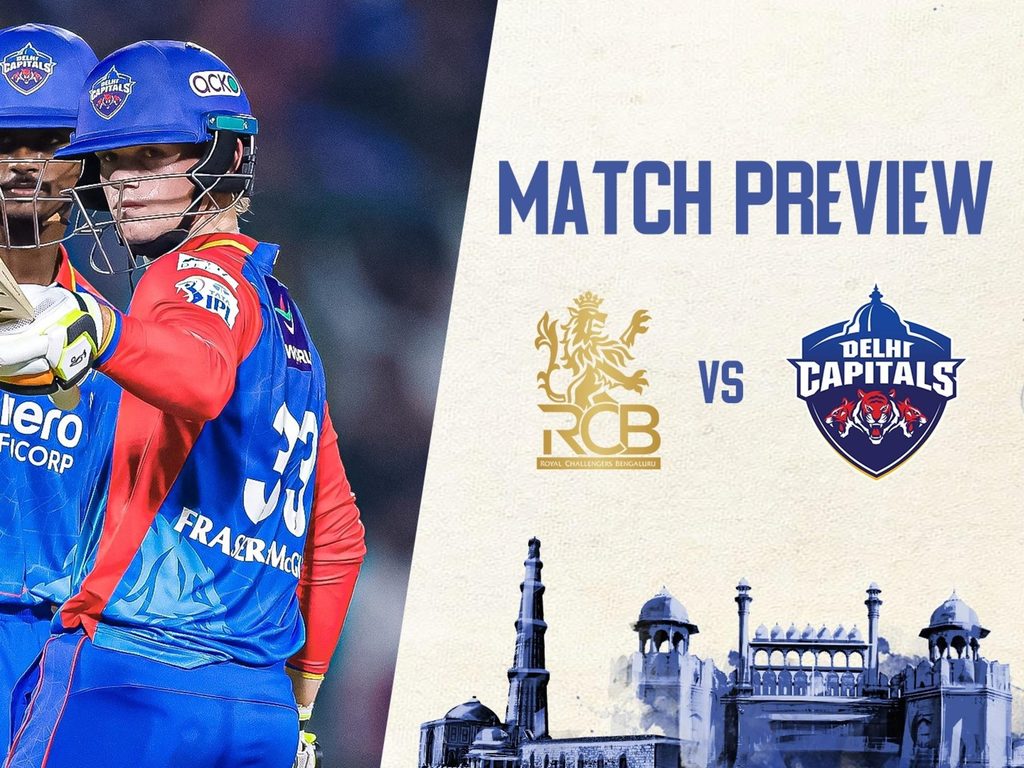 delhi capitals vs royal challengers bengaluru timeline