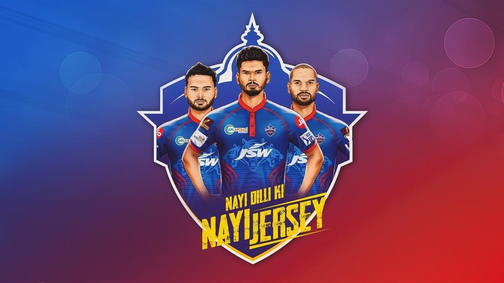 Delhi Capitals Launches IPL 2021 Jersey