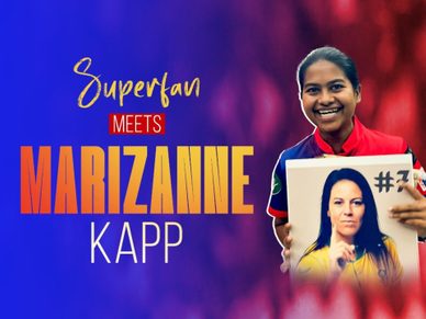 SuperFan meets Marizanne Kapp