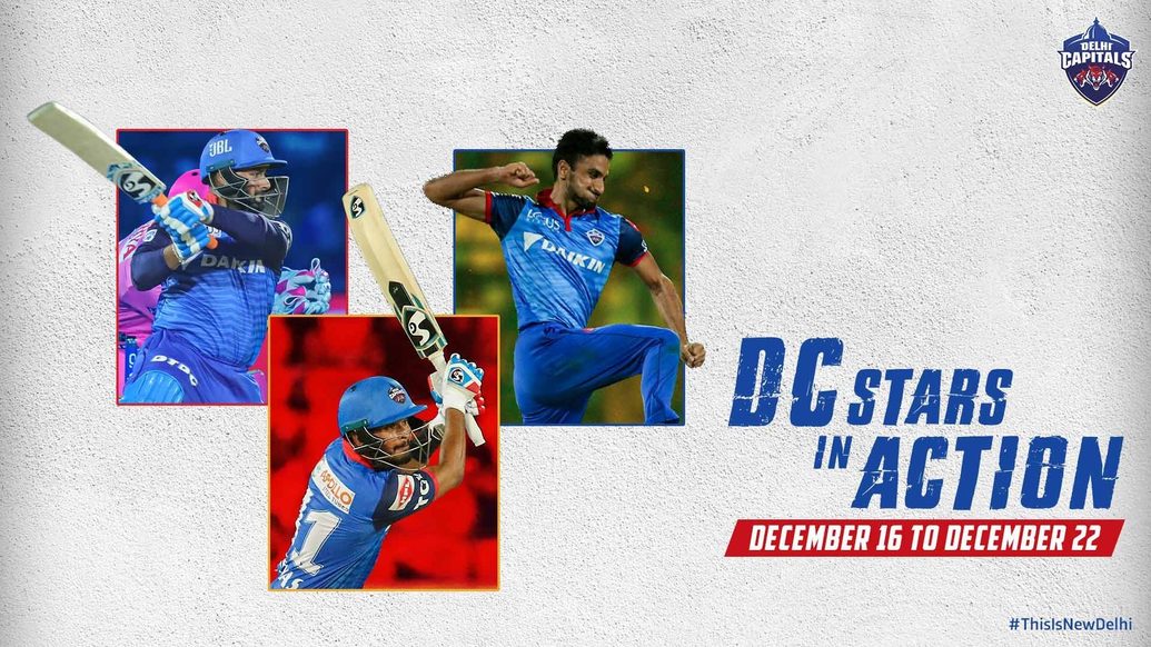 West Indies ODIs, Ranji Trophy Round II Take Center Stage for DC Stars from December 16-22!