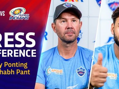 DC v MI | Virtual Press Conference | Ricky Ponting & Rishabh Pant | IPL 2022